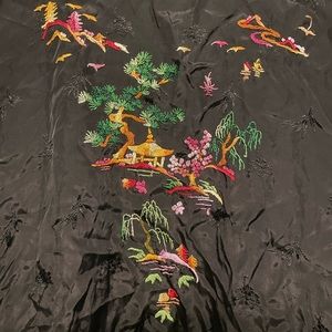 Vintage embroidered kimono